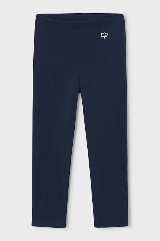 Mayoral legginsy dziecięce z elastanem granatowy 748.6H.Mini.PPY2