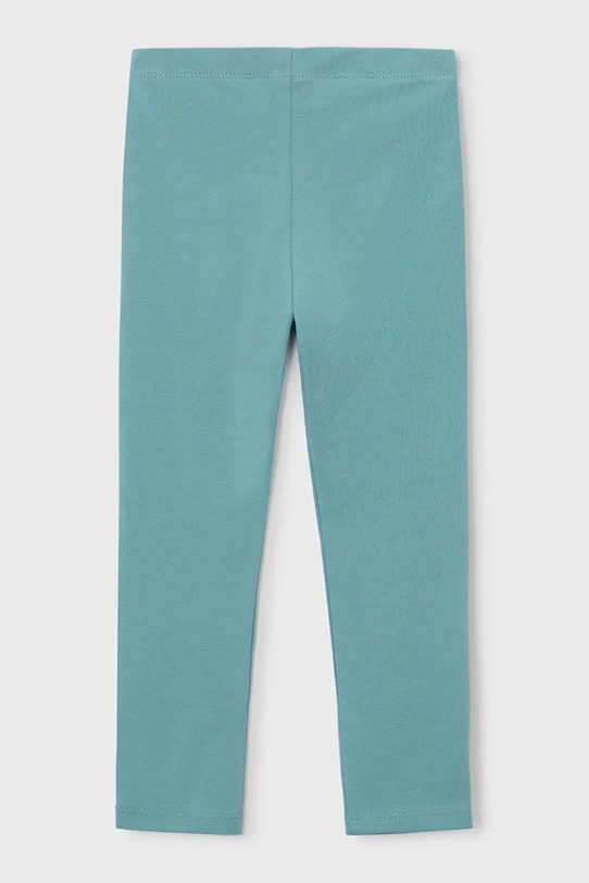 Mayoral legginsy dziecięce 748.6H.Mini.PPY2 turkusowy SS26