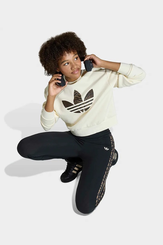 adidas Originals legginsy dziecięce czarny KD3289