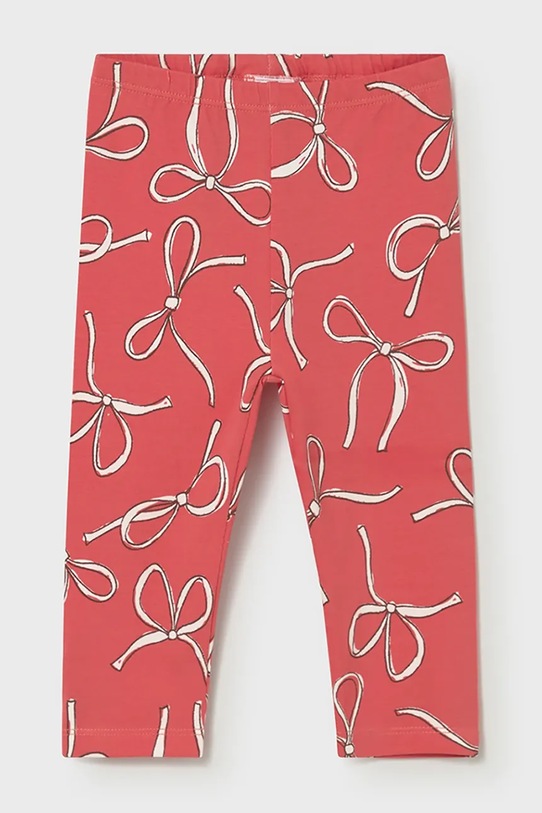 Mayoral legginsy dziecięce wzorzyste różowy 1746.4J.Baby.PPY2
