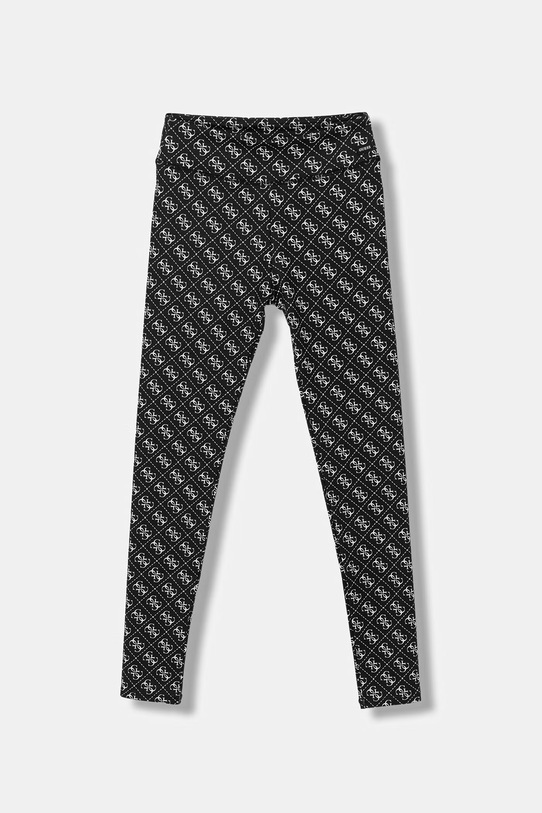 Guess legginsy dziecięce wzorzyste czarny J6RB04.MC01P.PPY2