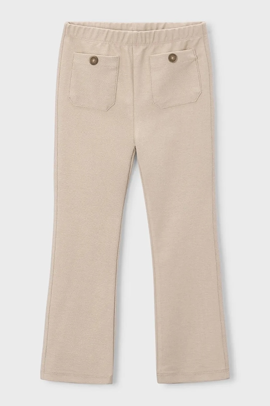 Mayoral spodnie dziecięce z elastanem beżowy 3721.6J.Mini.PPY2