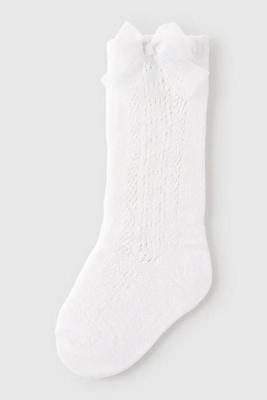 Mayoral skarpetki dziecięce biały 10138.4B.Baby.PPY2