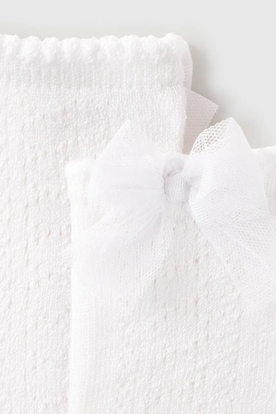 Mayoral skarpetki dziecięce 10138.4B.Baby.PPY2 biały SS26