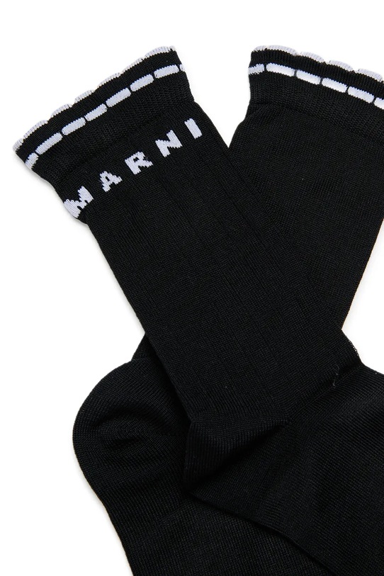 Marni skarpety dziecięce MZ38F SOCKS M01766.M00WX czarny SS26