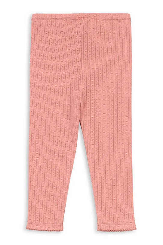 Konges Sløjd legginsy dziecięce MINNIE PANTS GOTS KS105006.PPY2 różowy SS26