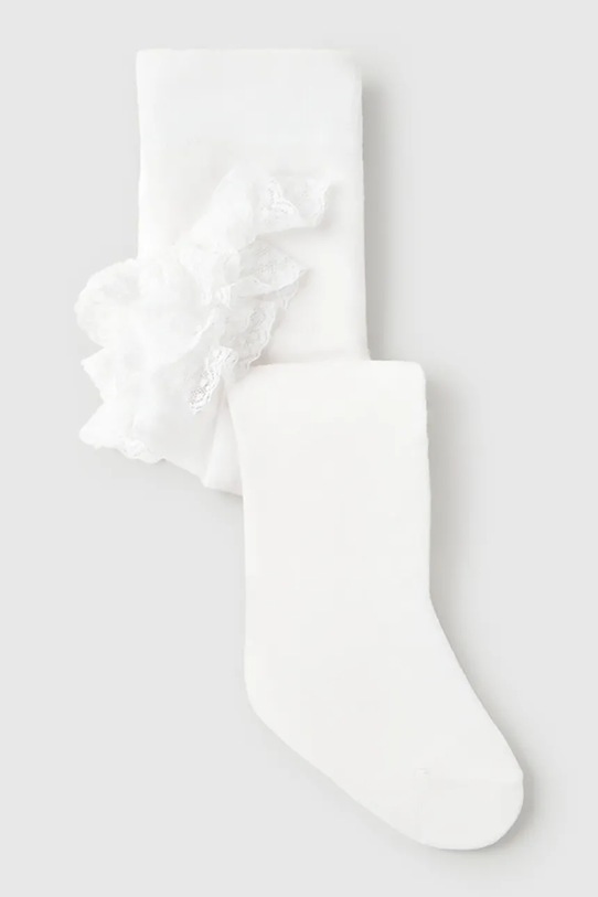 Mayoral Newborn rajstopy niemowlęce Produkt niemowlęcy biały 9029.2L.Newborn.PPY2