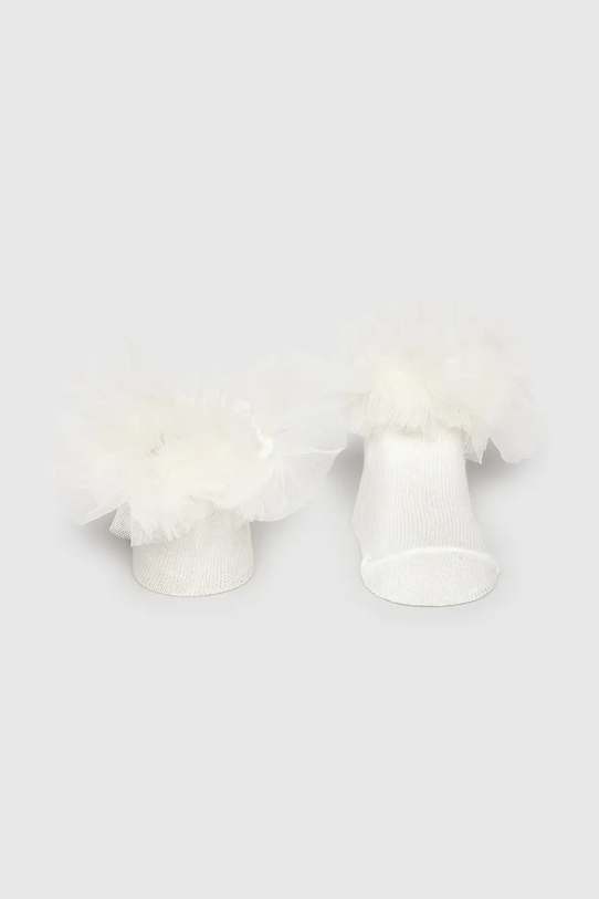 Mayoral Newborn șosete bebe 9055.2L.Newborn.PPY2 bej SS26