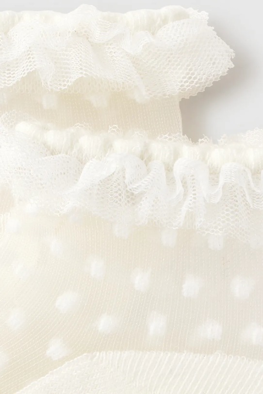 Mayoral Newborn skarpetki niemowlęce 9056.2L.Newborn.PPY2 beżowy SS26