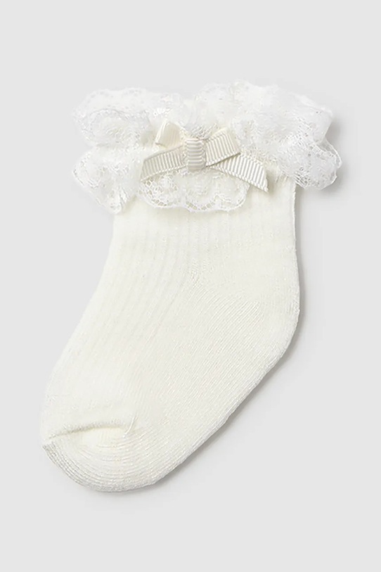 Mayoral Newborn skarpetki dziecięce beżowy 9061.2N.Newborn.PPY2