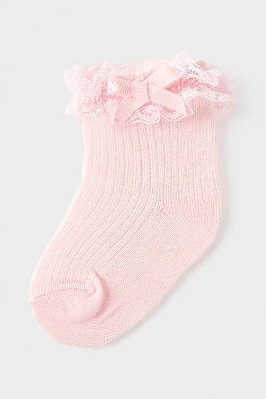 Детски чорапи Mayoral Newborn розов 9061.2N.Newborn.PPY2