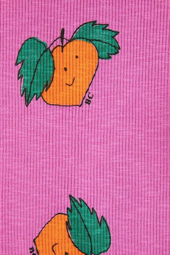 Lány Bobo Choses gyerek legging Tangerine 126AC083 rózsaszín