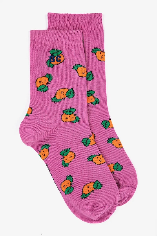 Παιδικές κάλτσες Bobo Choses Tangerine ροζ 126AI011