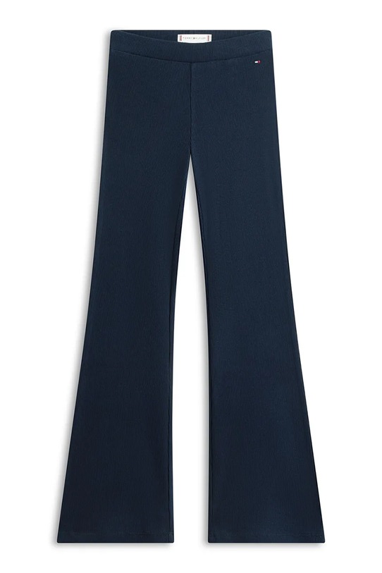 Tommy Hilfiger legginsy dziecięce bawełniane KG0KG09192.98.122.PPY2 granatowy SS26