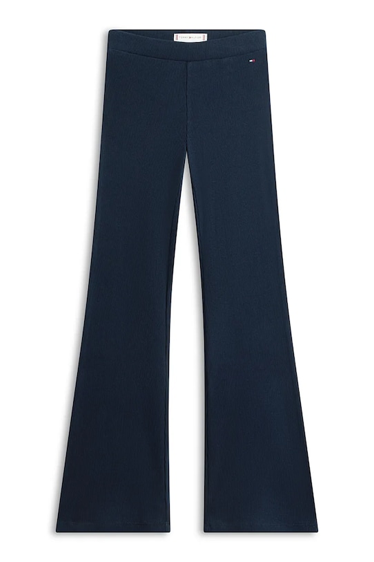 Tommy Hilfiger legginsy dziecięce bawełniane KG0KG09192.98.122.PPY2 granatowy SS26