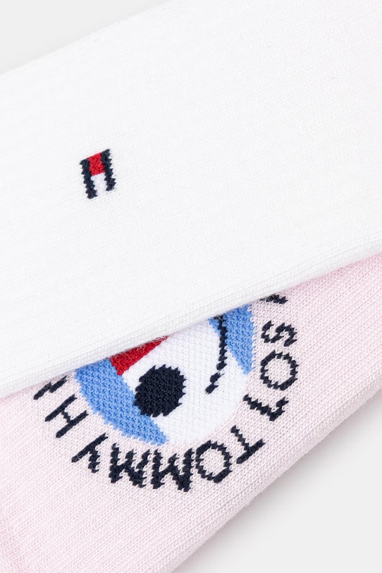 Tommy Hilfiger skarpetki dziecięce 2-pack 701238509.G.PPY2 różowy SS26