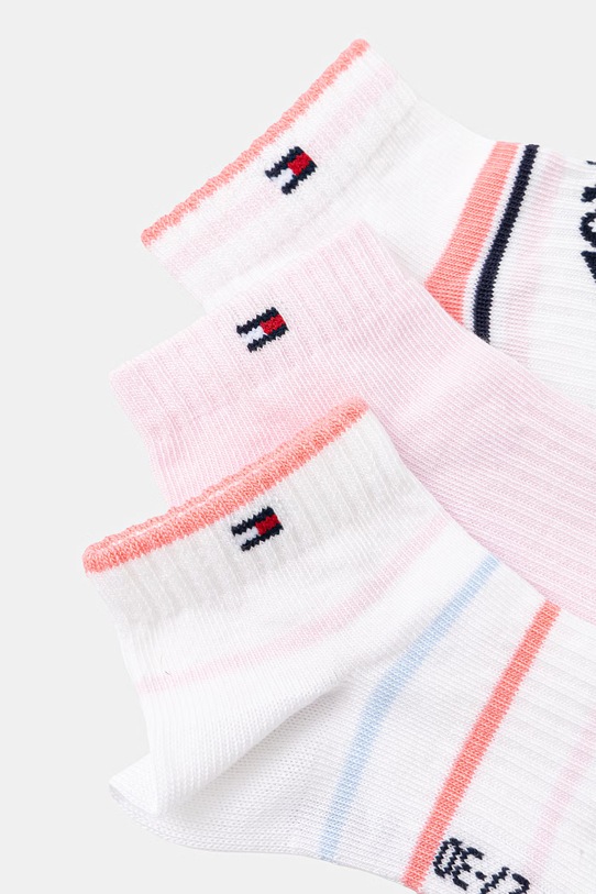 Tommy Hilfiger skarpetki dziecięce 3-pack 701238516.G.PPY2 różowy SS26