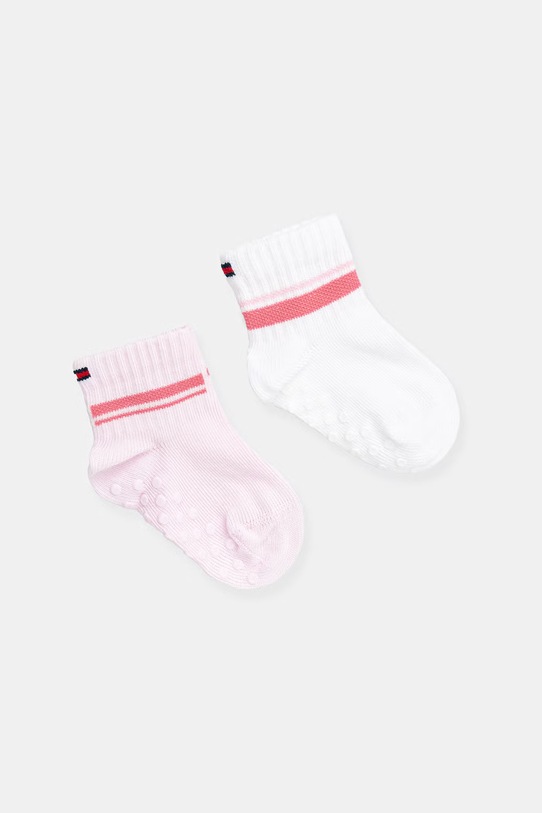 Tommy Hilfiger skarpetki dziecięce 2-pack różowy 701238519.G.PPY2