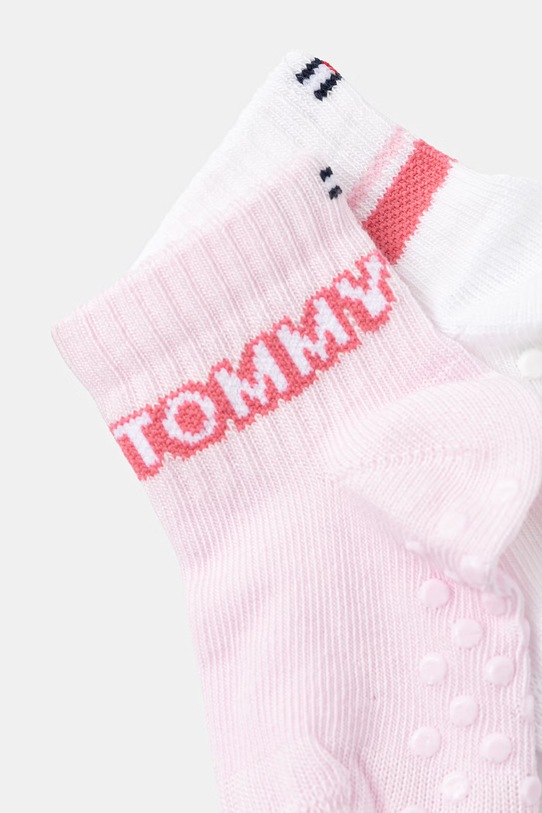 Tommy Hilfiger skarpetki dziecięce 2-pack 701238519.G.PPY2 różowy SS26