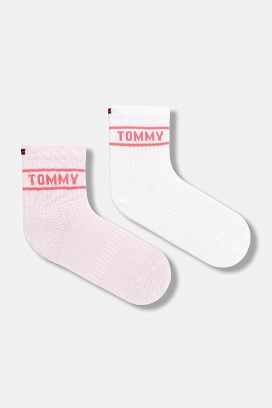 Tommy Hilfiger skarpetki dziecięce 2-pack różowy 701238520.G.PPY2