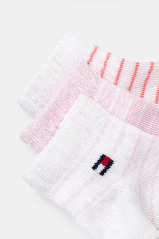 Tommy Hilfiger skarpetki dziecięce 3-pack 701238521.G.PPY2 różowy SS26