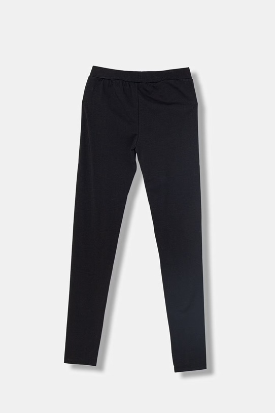 Guess legginsy dziecięce bawełniane J6GB09.J1314.PPY2.M czarny SS26