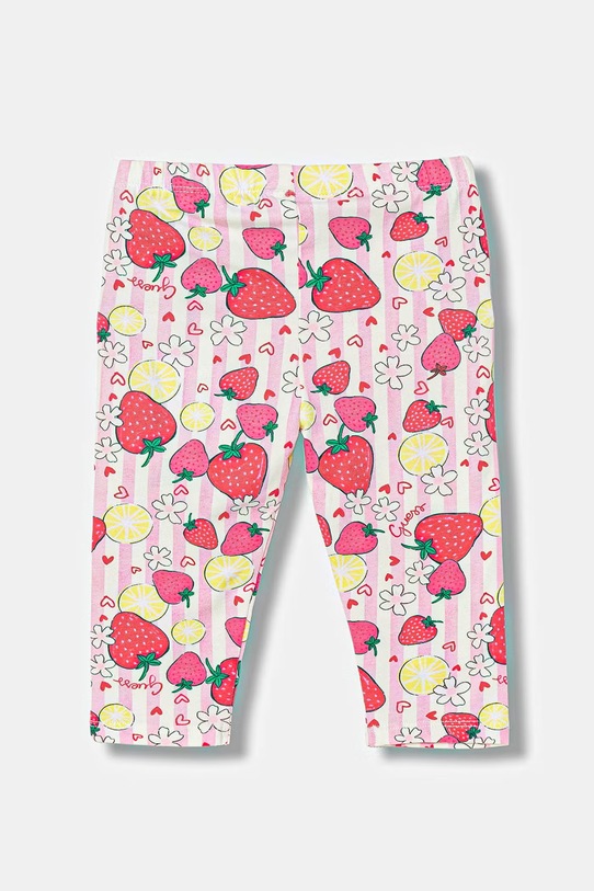 Guess legginsy dziecięce K6GB00.J1314.PPY2.M różowy SS26
