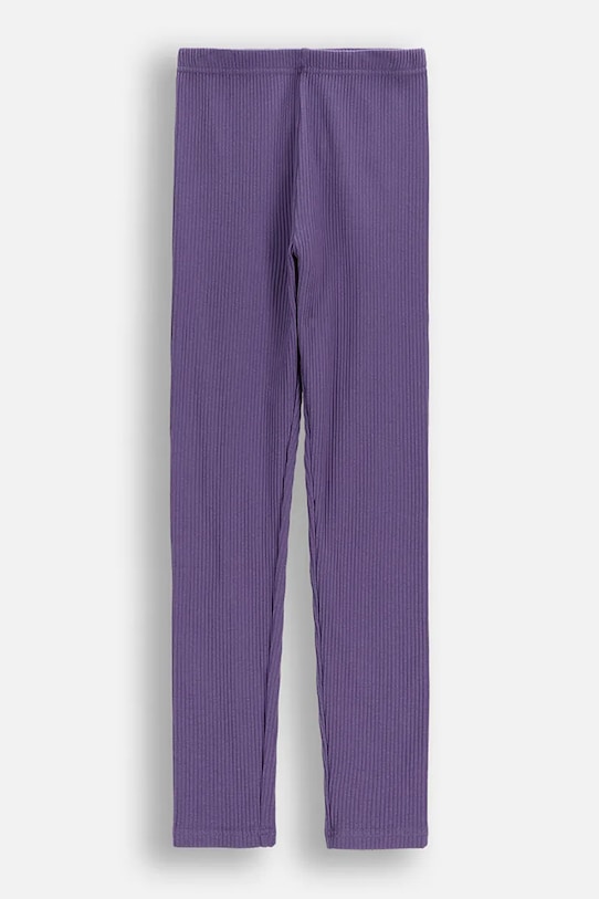 Παιδικά κολάν Coccodrillo πλεκτό ύφασμα μωβ WC6122101VGA