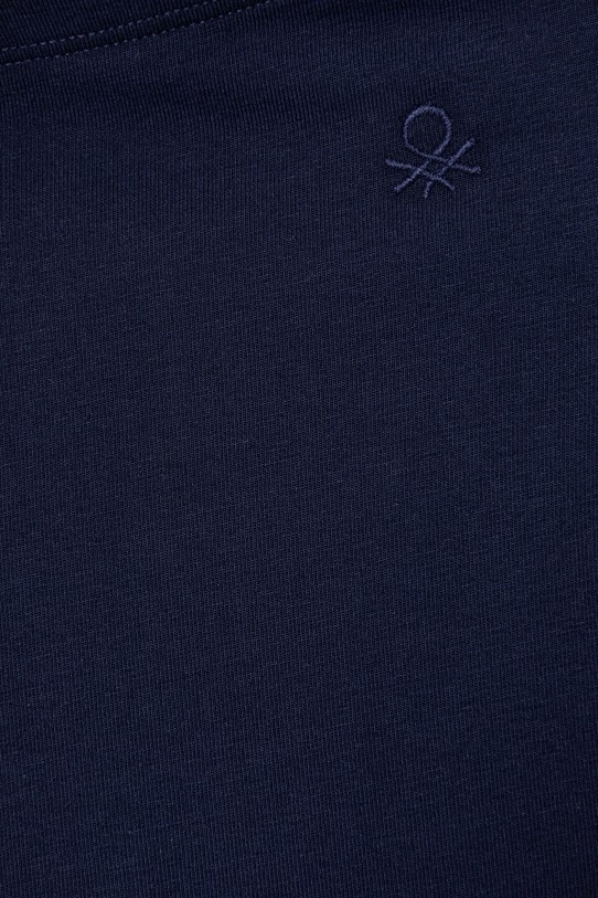 Dievča United Colors of Benetton Legíny detské bavlnené s elastanom 3MT1CF037.G.Riproposto tmavomodrá