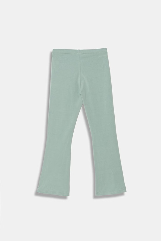 United Colors of Benetton legginsy dziecięce bawełniane z elastanem 3MT1CF037.G.Stagionale turkusowy SS26