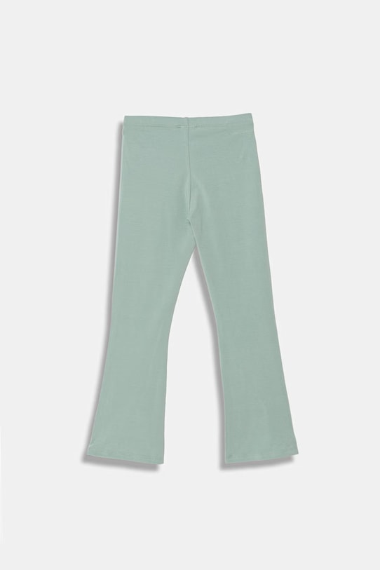 United Colors of Benetton legginsy dziecięce bawełniane z elastanem 3MT1CF037.G.Stagionale turkusowy SS26