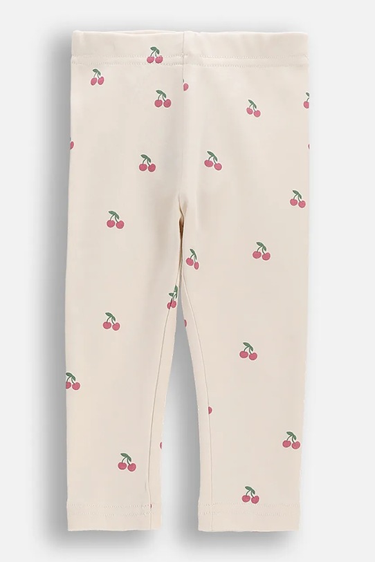 Coccodrillo colanți de bumbac pentru copii bej WC6122106HGN