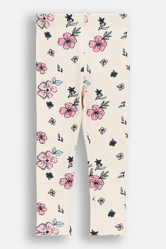 Coccodrillo tajice za djecu pamučne bež WC6122103FGN