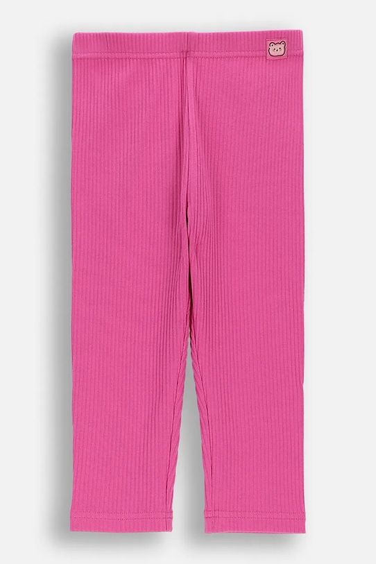 Coccodrillo tajice za djecu od pamuka ljubičasta WC6122301SGK