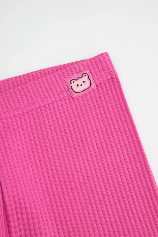 Djevojčice Coccodrillo tajice za djecu od pamuka WC6122301SGK ljubičasta