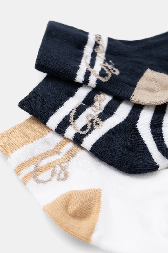 Guess skarpetki niemowlęce 3-pack H6RW10.Z3G10.PPY2 granatowy SS26