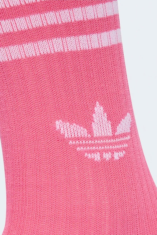 Κοριτσίστικα Βαμβακερές παιδικές κάλτσες adidas Originals 6-pack KD8425 λευκό