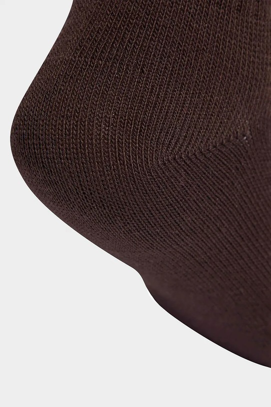 Αγορίστικα Βαμβακερές παιδικές κάλτσες adidas Originals 3-pack KC7919 καφέ