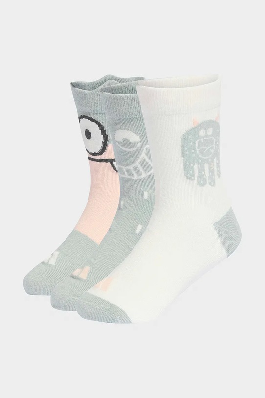 Παιδικές κάλτσες adidas Performance 3-pack λευκό KA0296