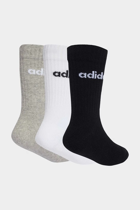 adidas Performance skarpetki dziecięce z bawełną 3-pack KE7085 biały SS26