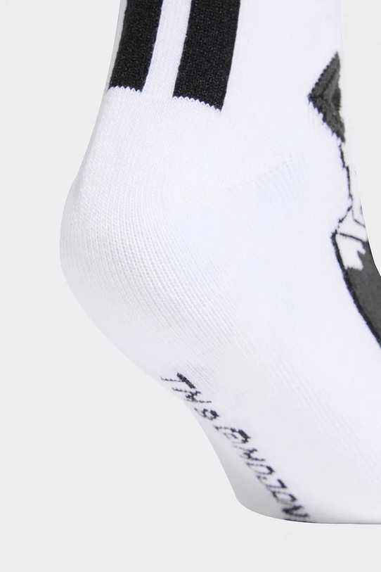 Αγορίστικα Βαμβακερές παιδικές κάλτσες adidas Performance MINECRAFT 3-pack KA9904 λευκό