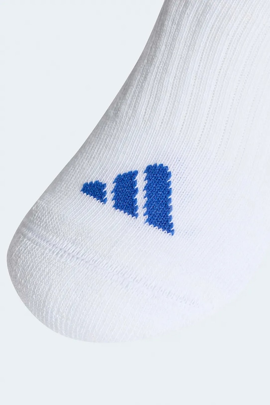 Αγορίστικα Βαμβακερές παιδικές κάλτσες adidas Performance 3-pack KD1720 λευκό