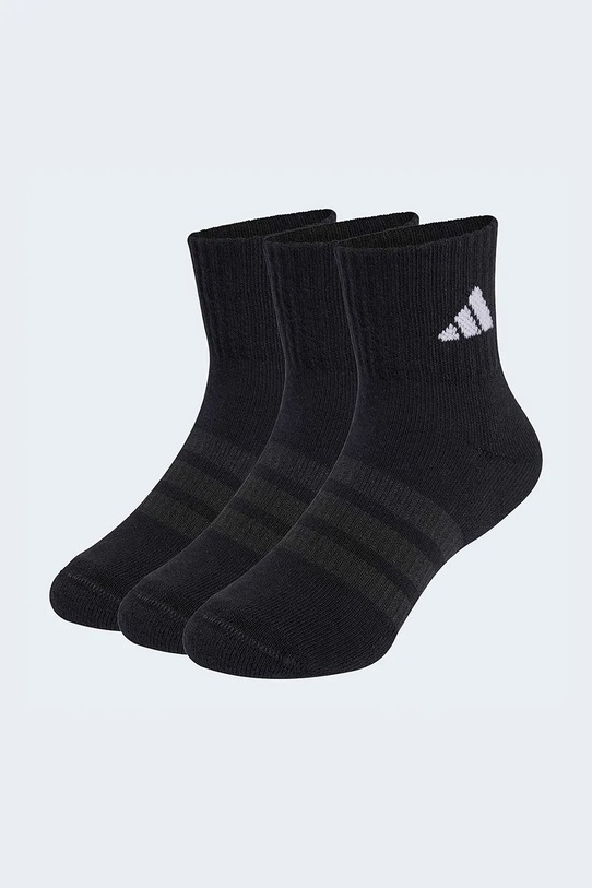 adidas Performance skarpetki dziecięce z bawełną 3-pack czarny KD1722