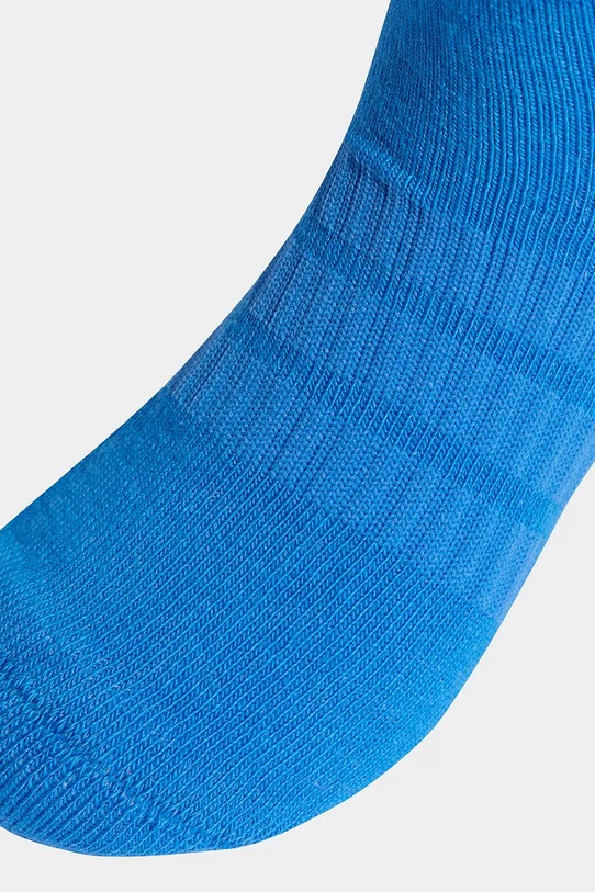 Dječje čarape s pamukom adidas Performance 3-pack plava KD1726