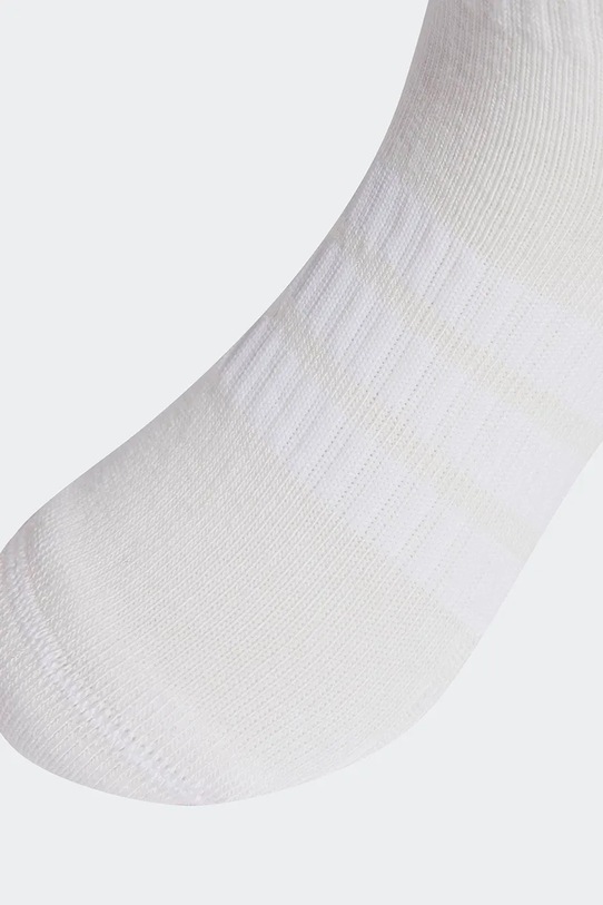 Dječje čarape s pamukom adidas Performance 3-pack bijela KD1725