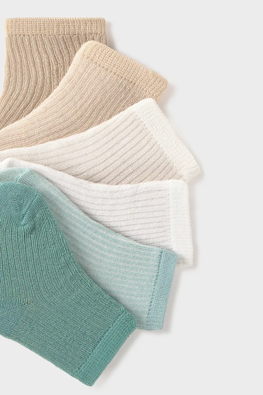 Mayoral Newborn calzini per bambini pacco da 6 9046.1D.Newborn.PPY2 verde SS26