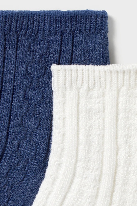 Дитячі шкарпетки Mayoral Newborn 2-pack 9050.1J.Newborn.PPY2 темно-синій SS26