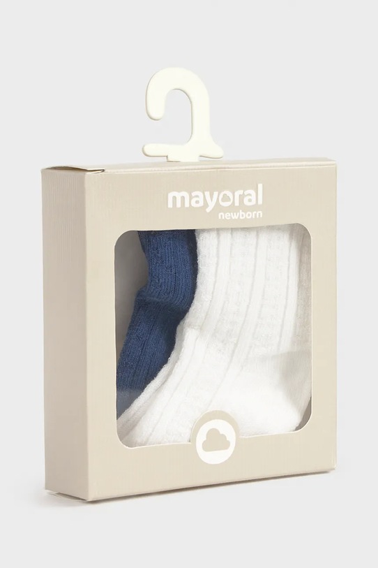 Хлопчик Дитячі шкарпетки Mayoral Newborn 2-pack 9050.1J.Newborn.PPY2 темно-синій
