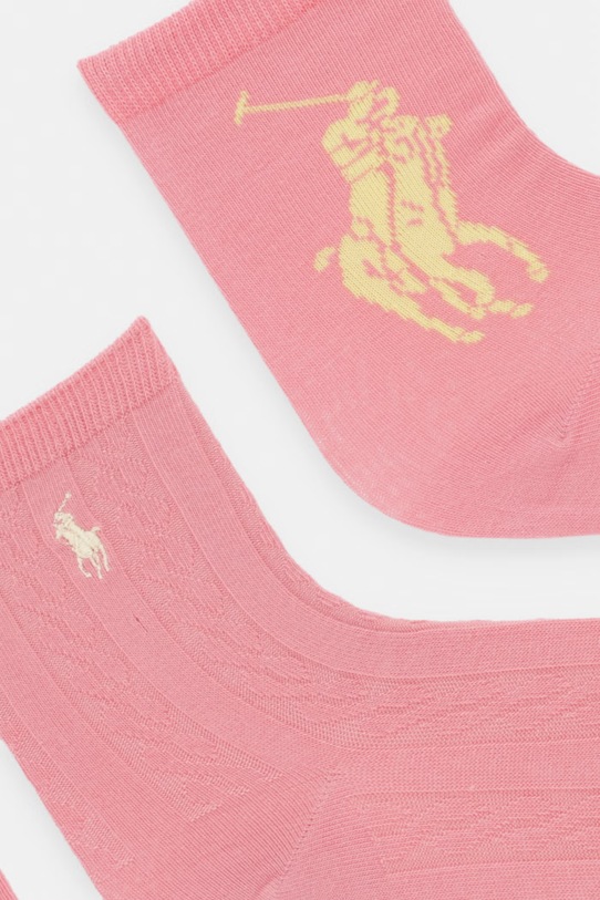 Polo Ralph Lauren ponožky detské 3-pack 447P11078005 ružová SS26