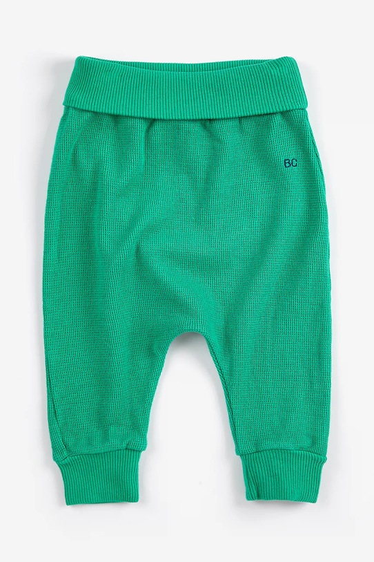 Bobo Choses legginsy bawełniane niemowlęce bawełna zielony 126AB158